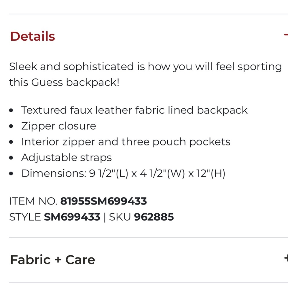 Guess Monogram Backpack - image 5